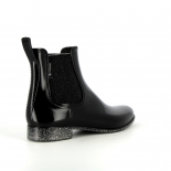 Womens low boots Méduse Japtril Black/Silver Glitter