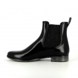 Bottines femme Méduse Japtril Noir/Argent Pailleté JAPTRIL-FE-NOIRARGENT