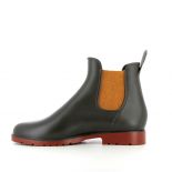 Bottines femme Méduse Jumpdrop Kaki/Terracotta JUMPDROP-FE-KAKITERRACOTTA