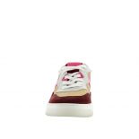 Women sneakers Méduse Sakura 208 Burgundy/Gold