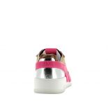 Women sneakers Méduse Sakura 208 Burgundy/Gold