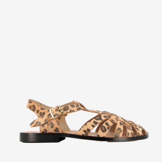 Women sandals Méduse Sunville Leopard