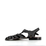 Women sandals Méduse Sunville Black glitter