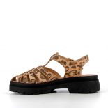 Women sandals Méduse Sunglass Leopard